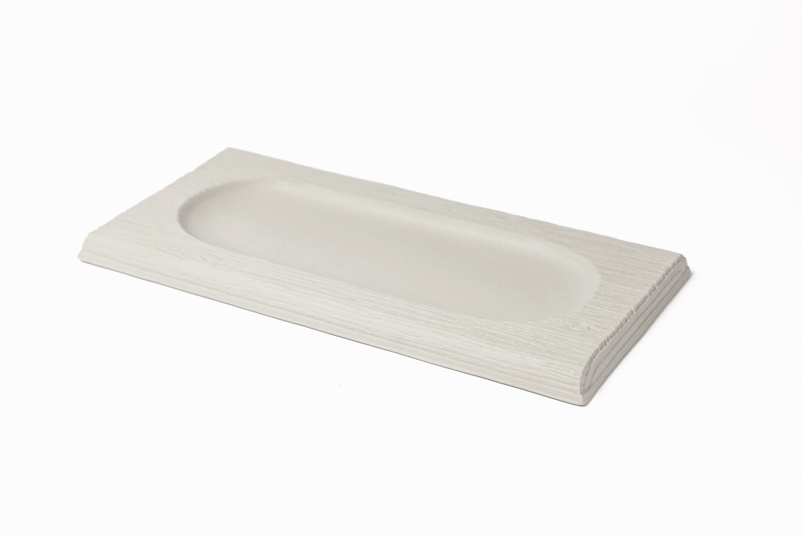Bandeja wood rectangular Blanco