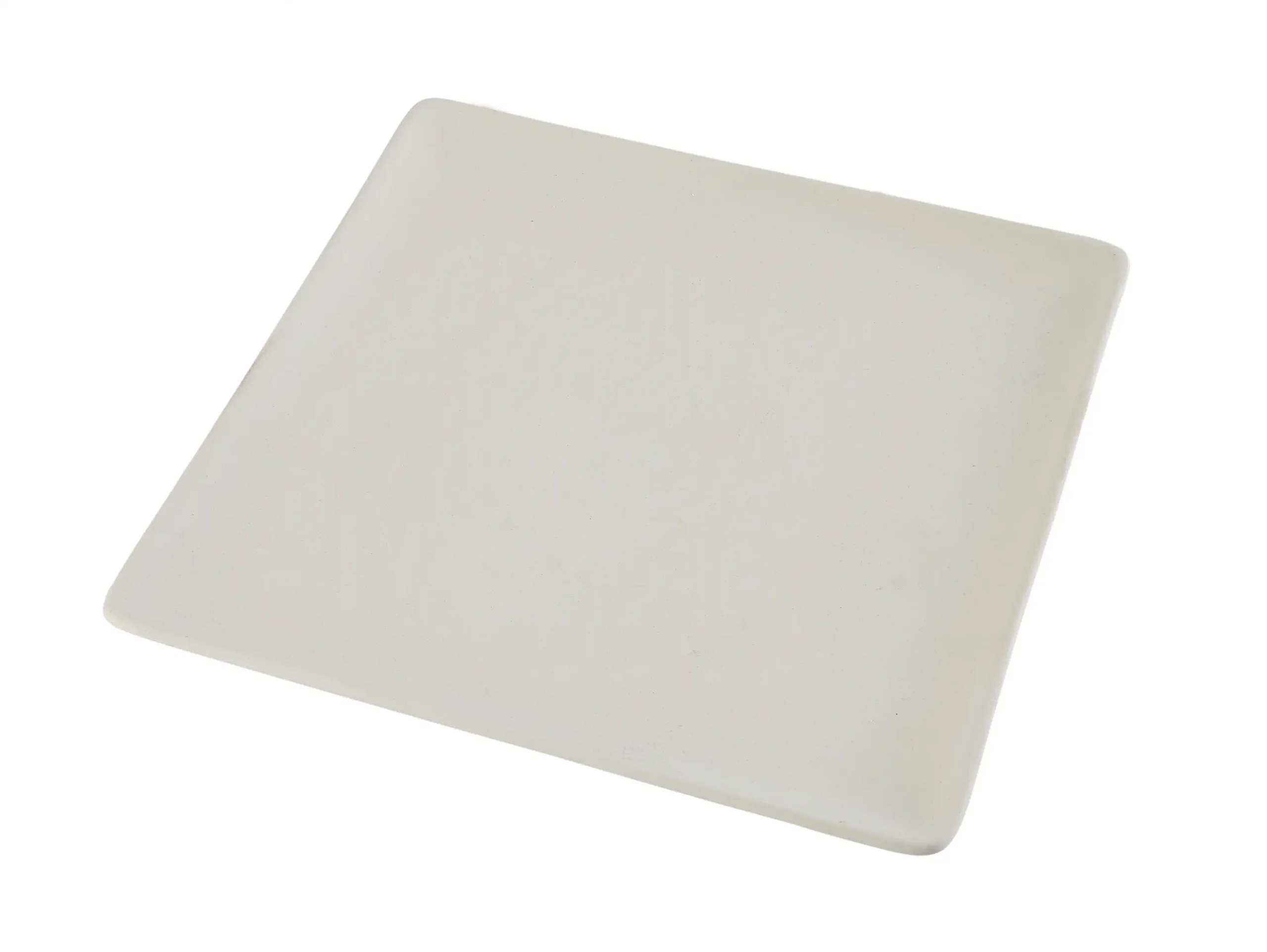 Plato cuadrado Blanco Sensitive