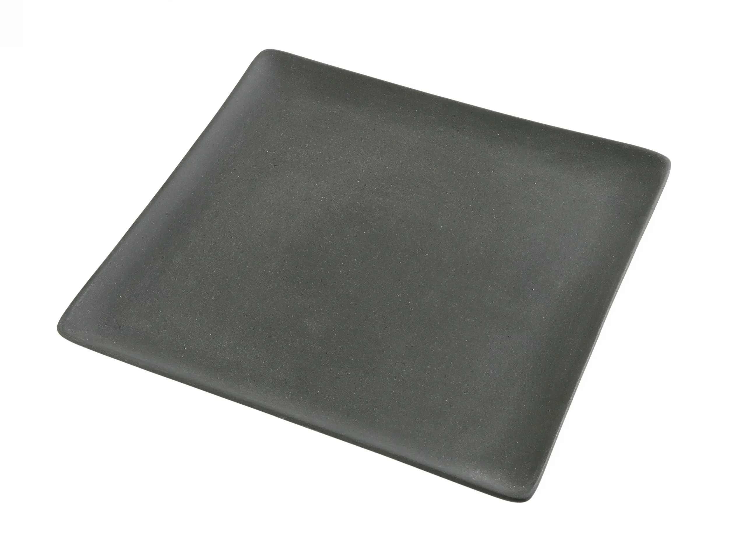 Plato cuadrado negro Sensitive